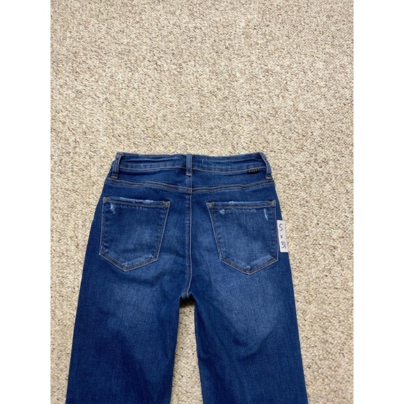 5/27 Buckle Risen 90s High-Rise Flare Distressed Split Hem - Picture 5 of 10